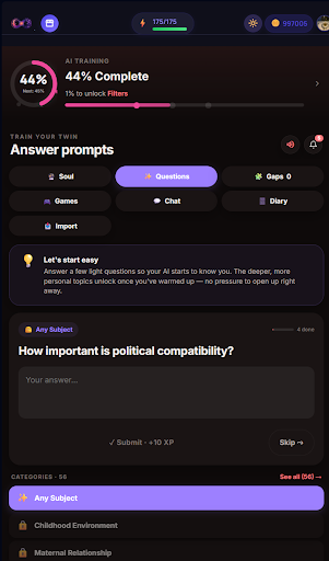 AI Exodus: AI Dating & Match screenshot 2