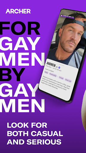 Archer: Gay Dating & Gay Chat screenshot 1