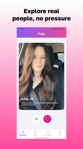 Poka: Swipe, Talk, Vibe screenshot 1