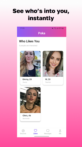 Poka: Swipe, Talk, Vibe screenshot 2