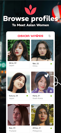 Asian Wives - Online Dating screenshot 2